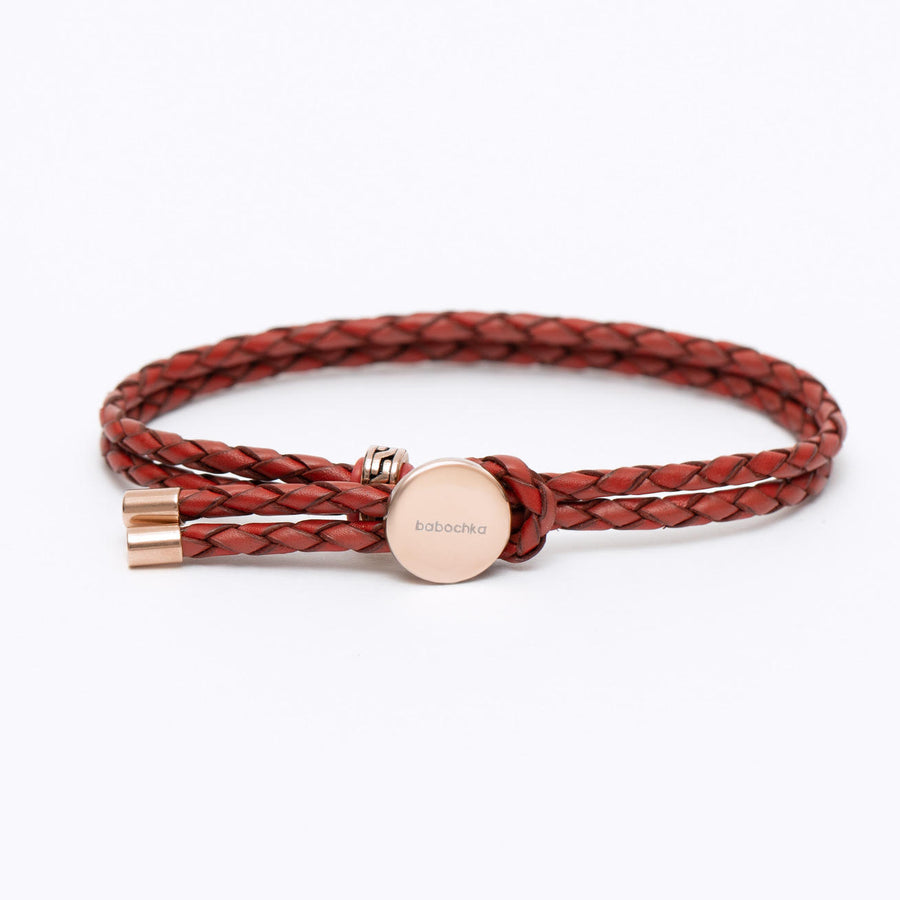 Lora Rose Gold Leather