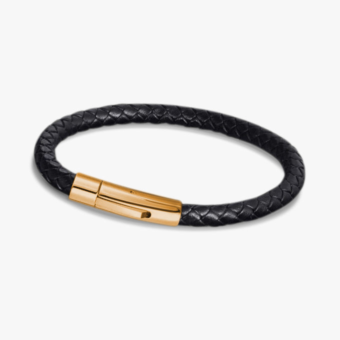 Bayonet Classic Leather Rose Gold