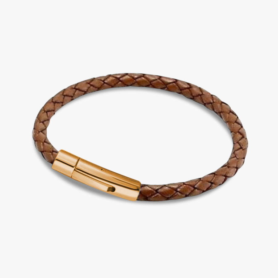 Bayonet Classic Leather Rose Gold