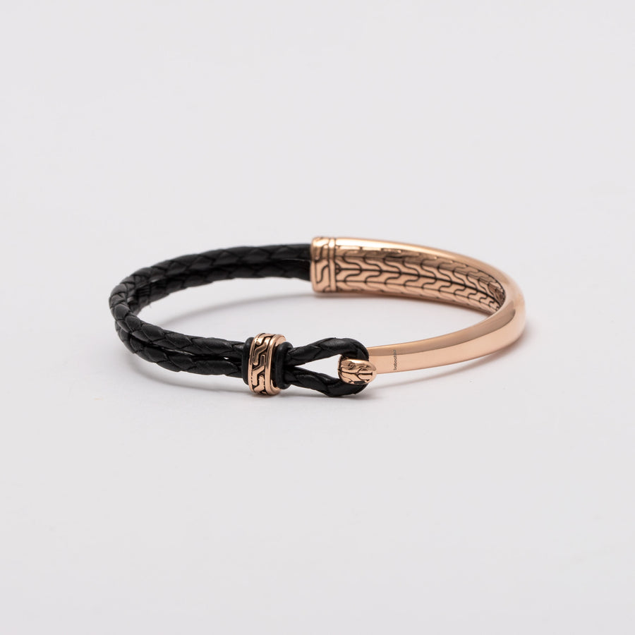 Doppio Leather Rose Gold